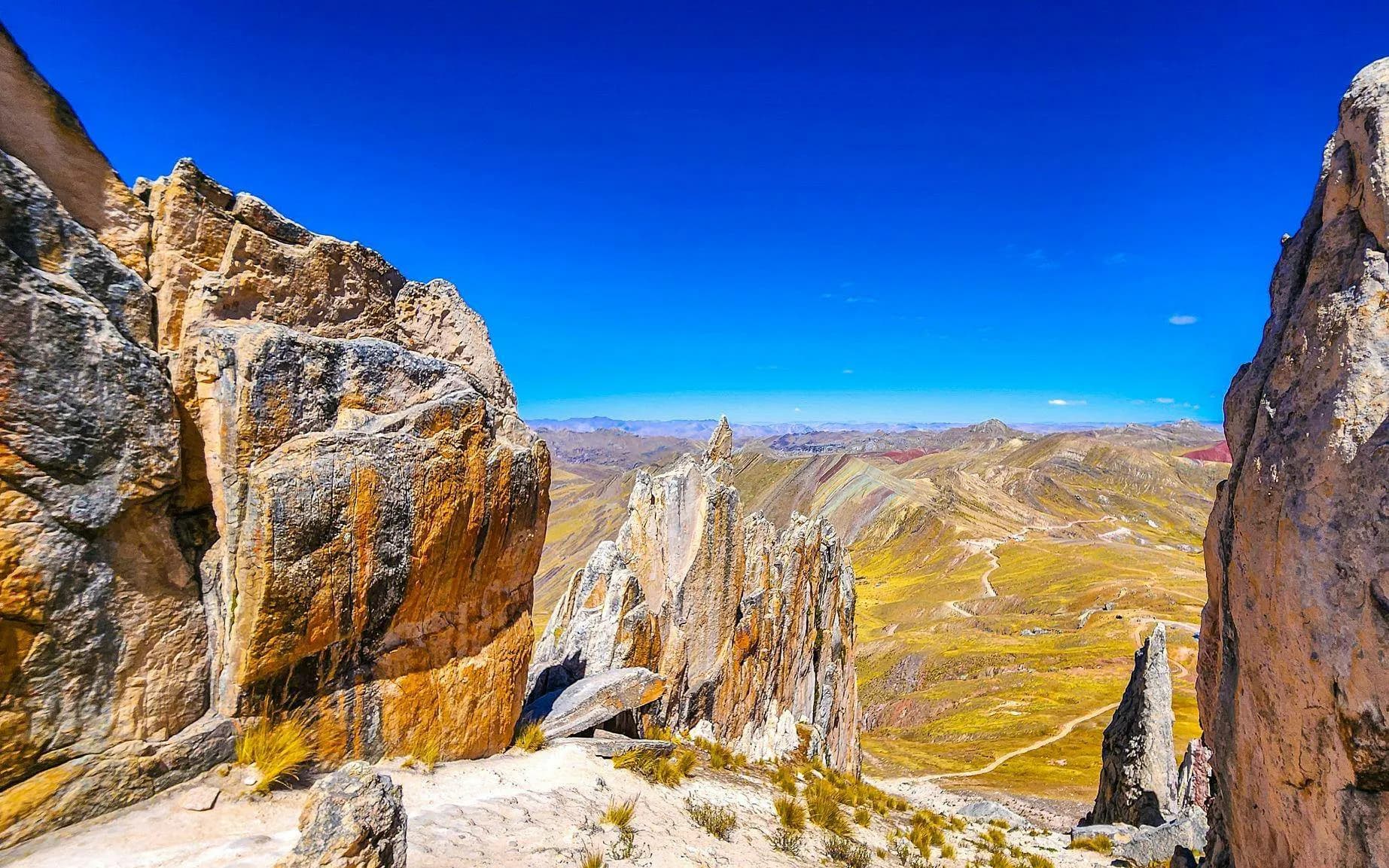 From Cusco: Palccoyo Rainbow Mountains & Stone Forest Tour
