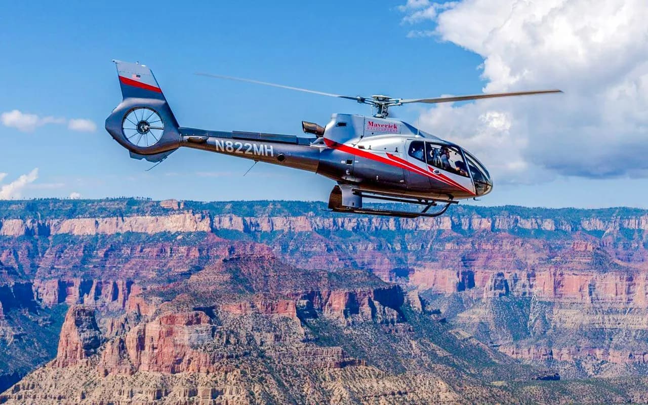 Maverick Helicopters: 그랜드 캐니언 사우스 림 경관 헬리콥터 투어