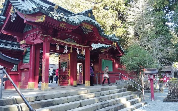 하코네 가이드 투어: 오와쿠다니, 아시 호수 크루즈, 하코네 신사, 로프웨이